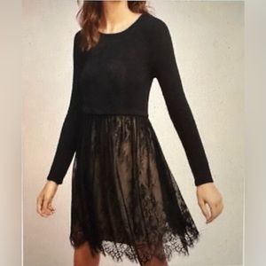 Anthropologie Black Dress, XS